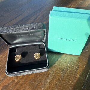 Tiffany & Co. “Return To Tiffany” Heart Stud Earrings